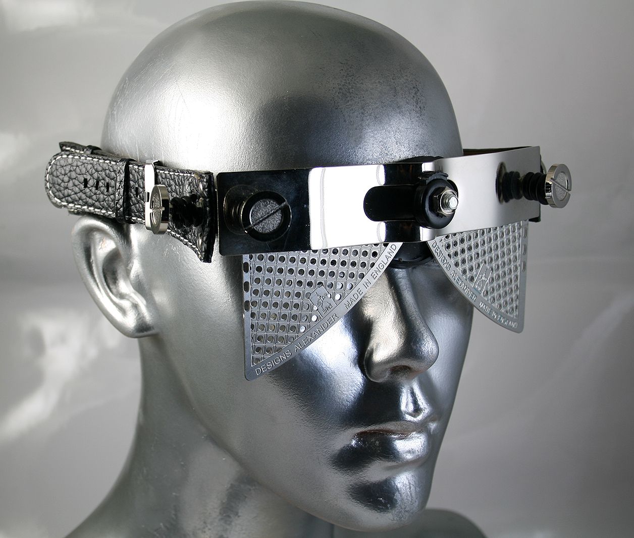 Handmade Futuristic Steampunk Eye Wear Sunglasses Mask Hi Tek Hi Tek Webstore 